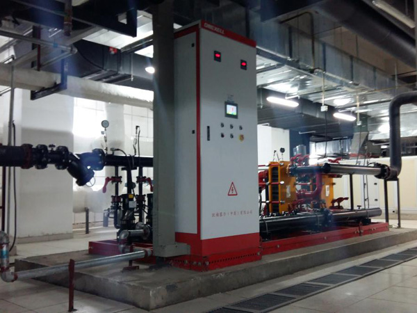 新鄉(xiāng)水岸怡景小區(qū)換熱機(jī)組項(xiàng)目