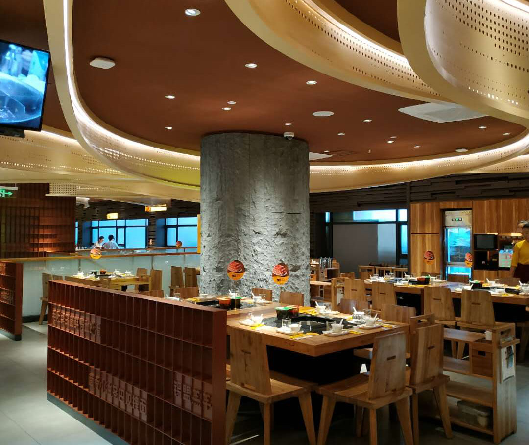 鶴壁市淇濱區(qū)巴奴毛肚火鍋萬達(dá)廣場店空調(diào)安裝工程